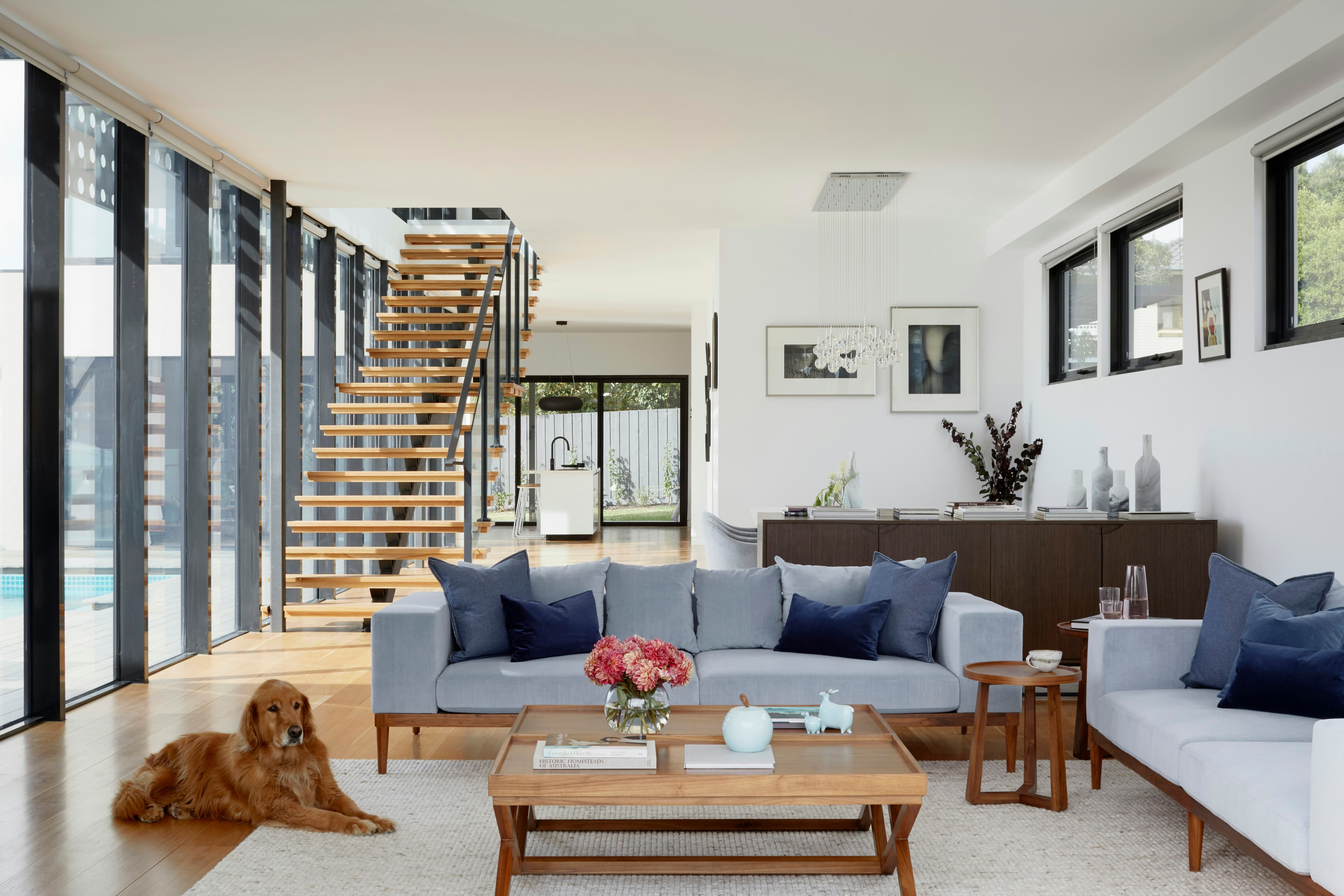 Bright, verified rental living room interior